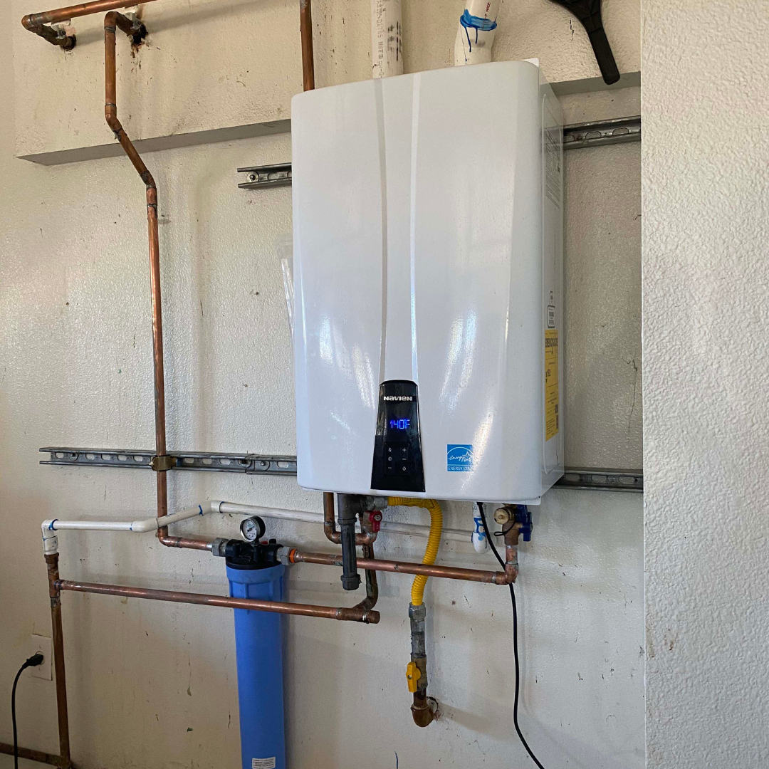 Tankless Water Heater Service (4) Pressure Washing