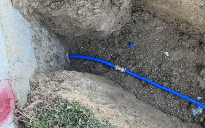 Full Water Service Line Replacement on Martinique Drive in Mount Orab, OH