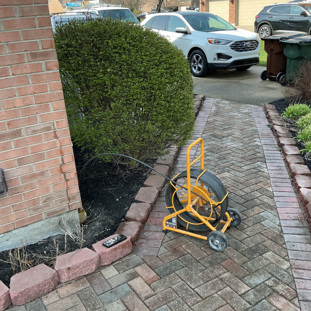 True Flow Services Sewer Camera Inspection Through Cleanout